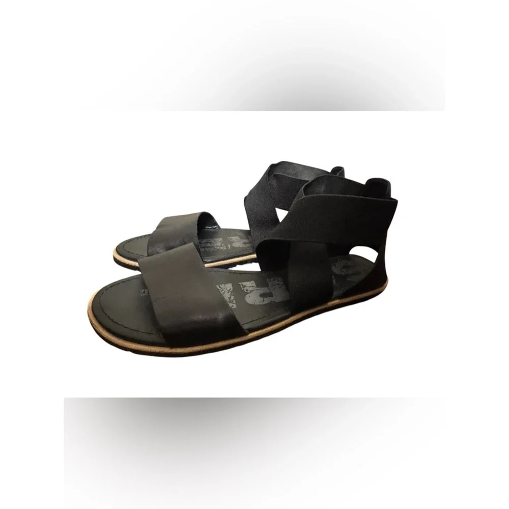 Sorel Black Women Sandals 8.5